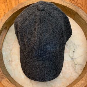 NWT madewell charcoal wool baseball hat